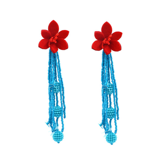 Best selling long tassel earrings