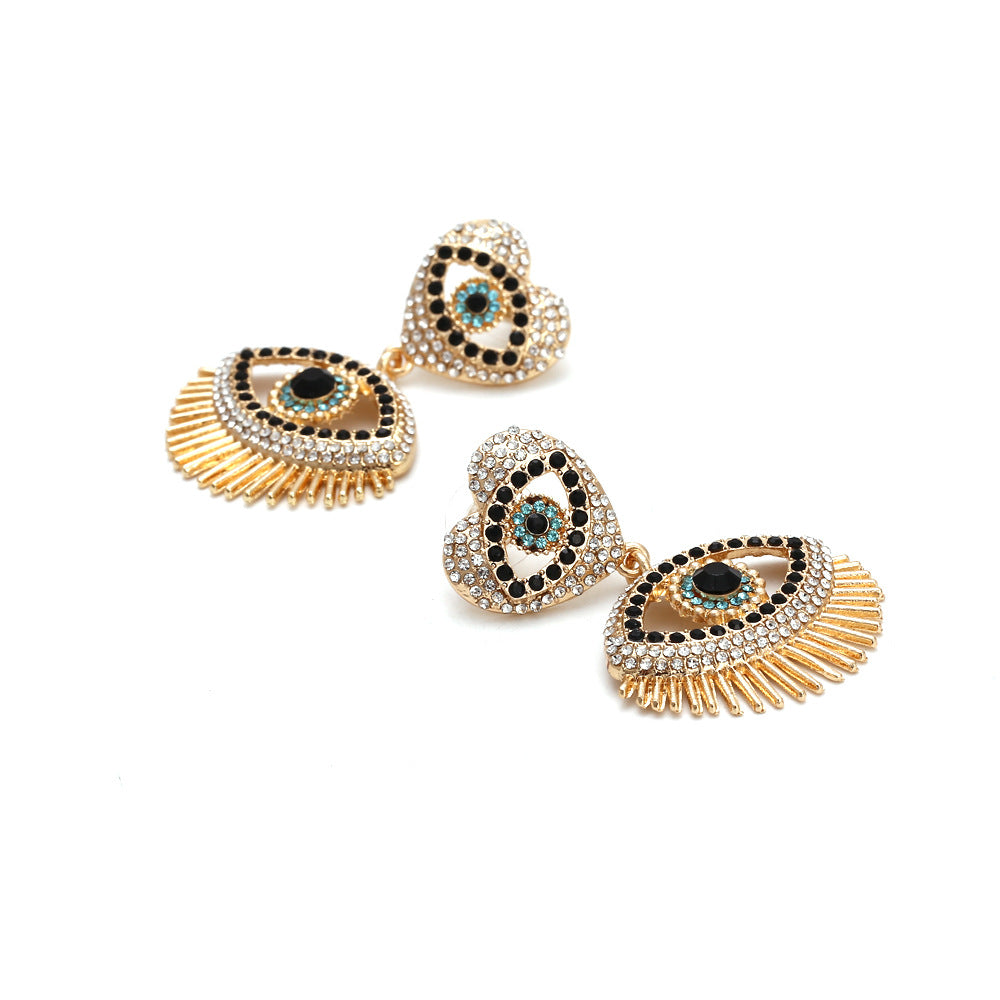 Devil eye earrings