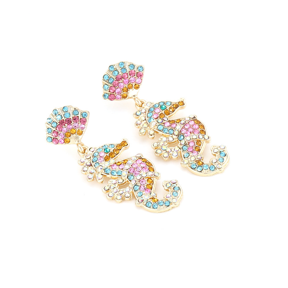 Seahorse earrings