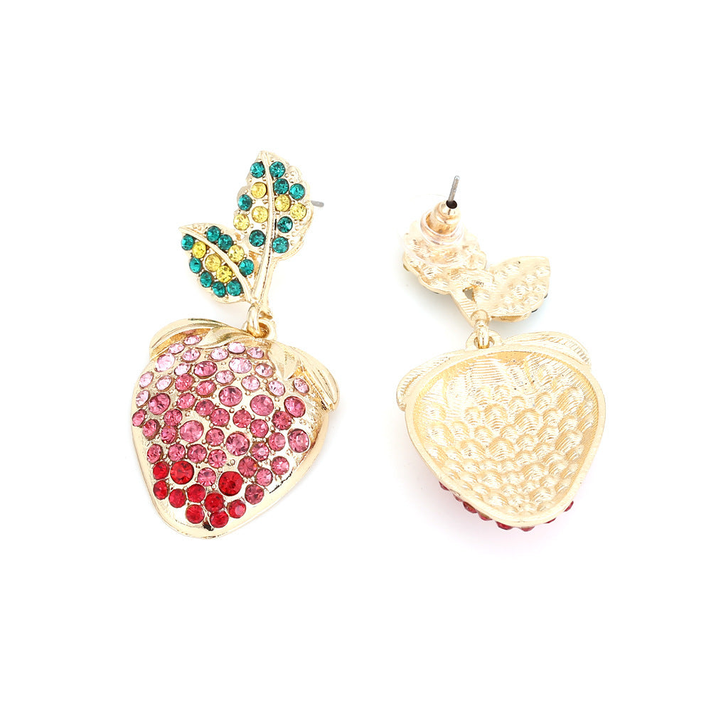 Strawberry earrings