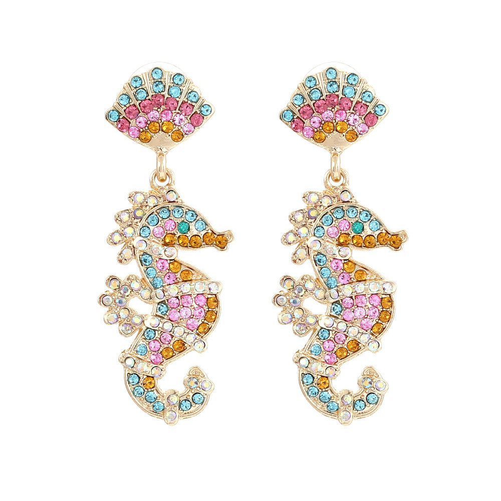 Seahorse earrings