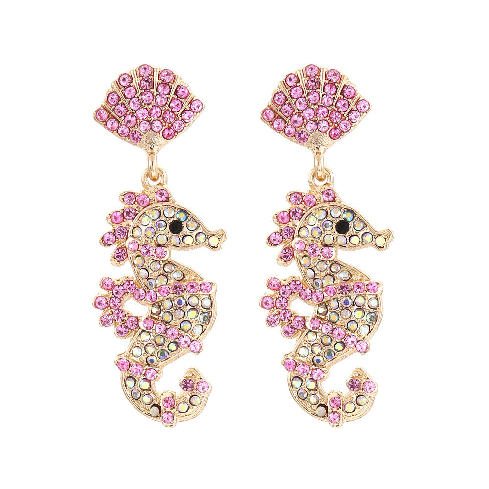 Seahorse earrings