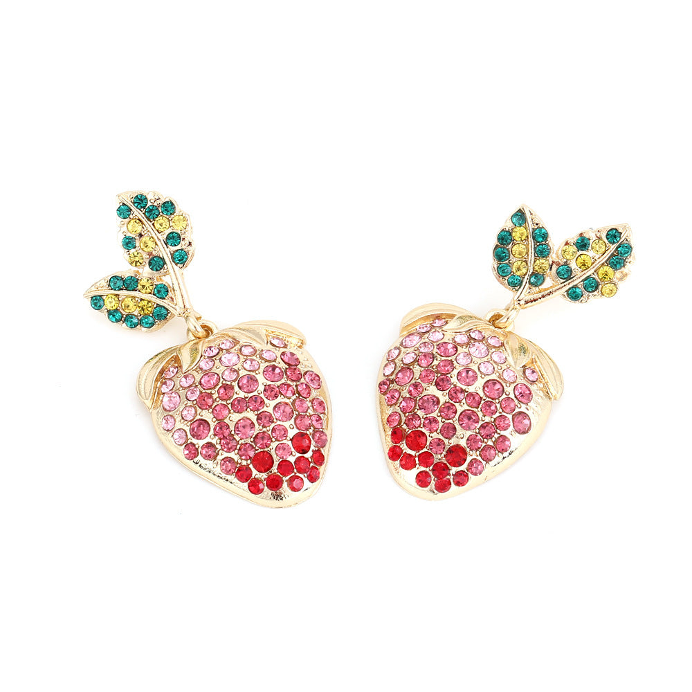 Strawberry earrings