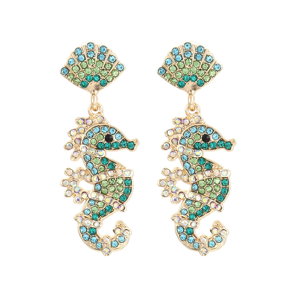 Seahorse earrings